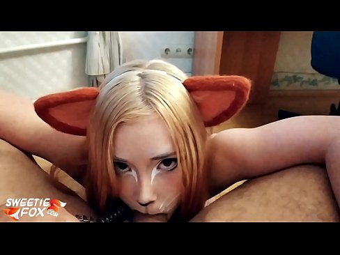❤️ Kitsune swallow dick agus cum ina bhéal ❤️ Super porn uainn ga.sexonfire.ru ﹏